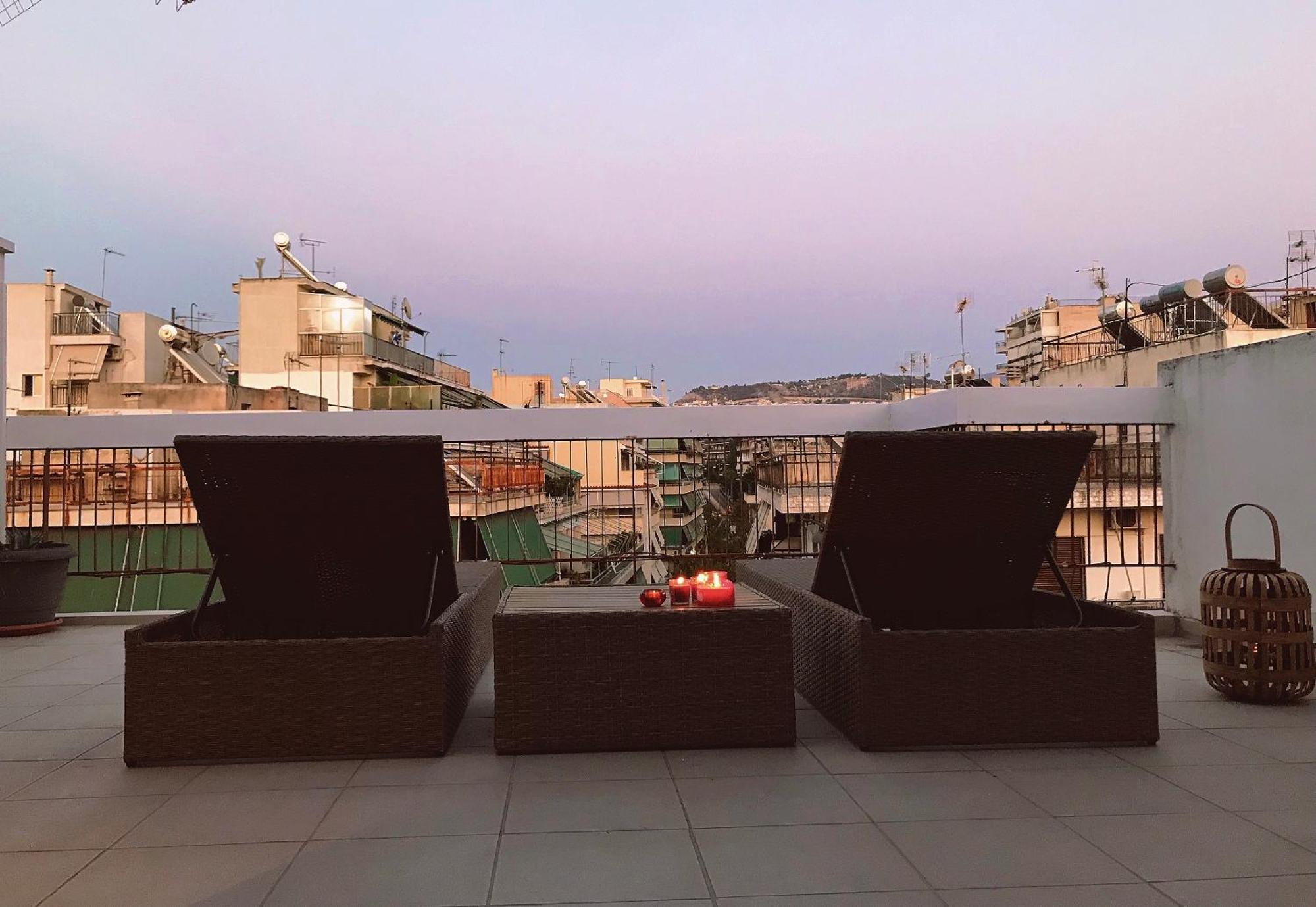 Apartamento Athens Penthouse Exterior foto