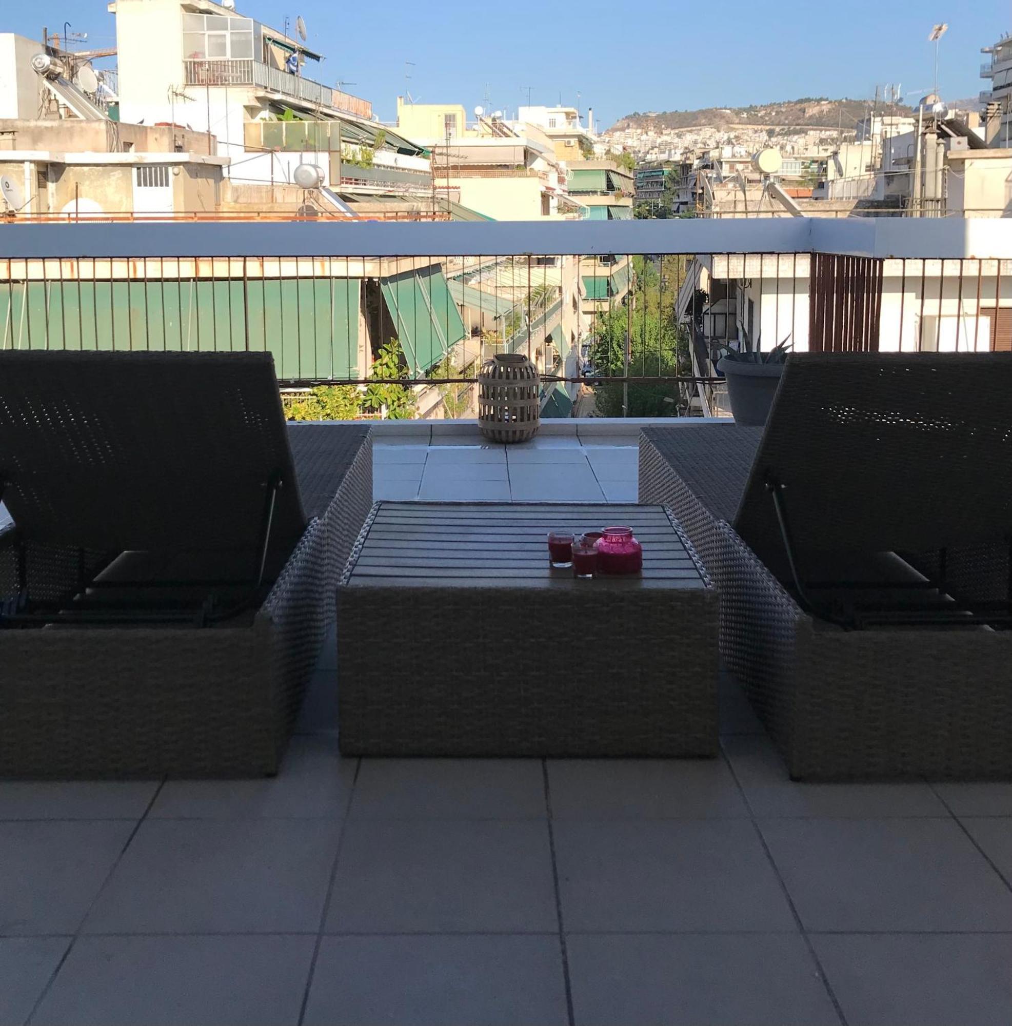 Apartamento Athens Penthouse Exterior foto